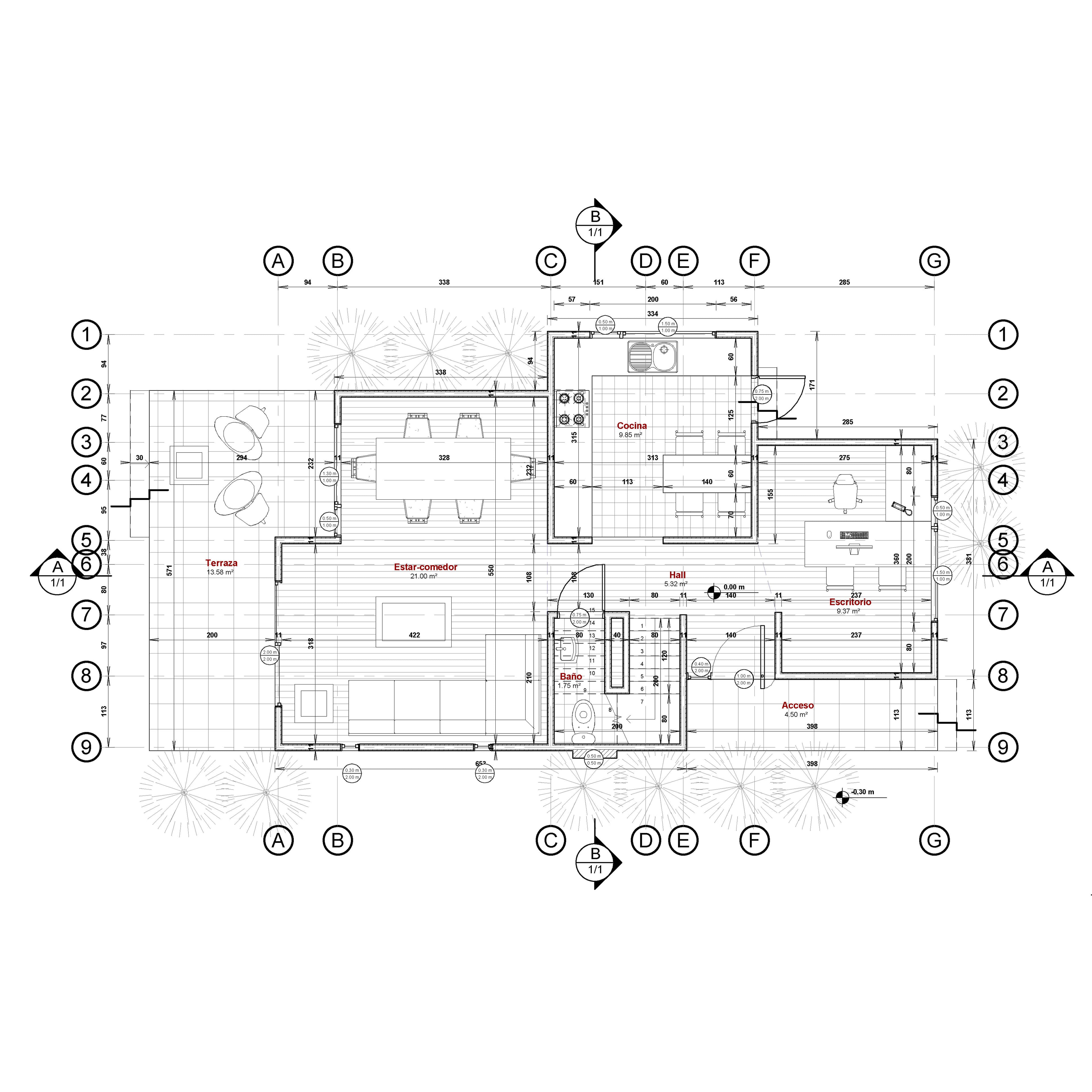 Casa Folatre 100 Moderna - planta 1