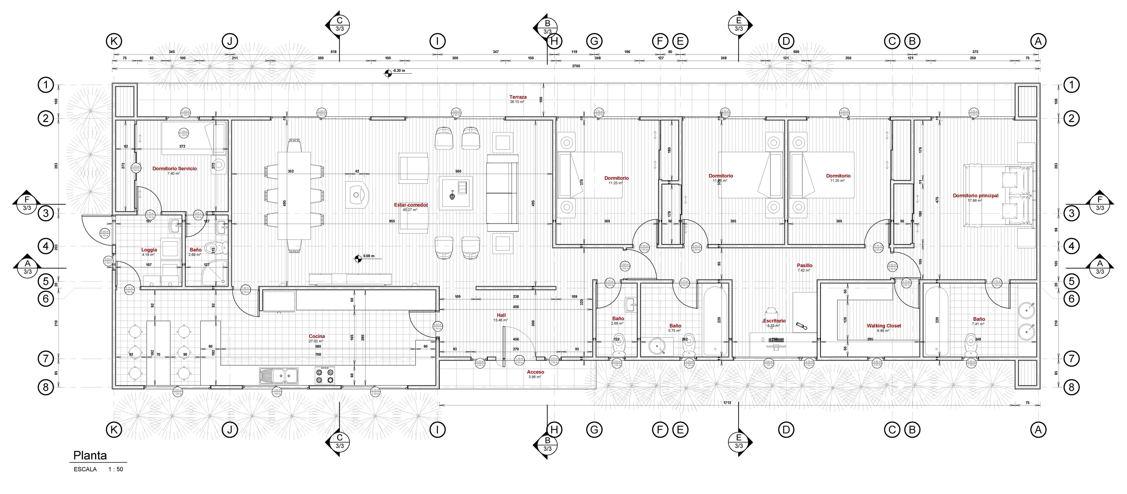 Casa Folatre 210 Moderna - planta 3