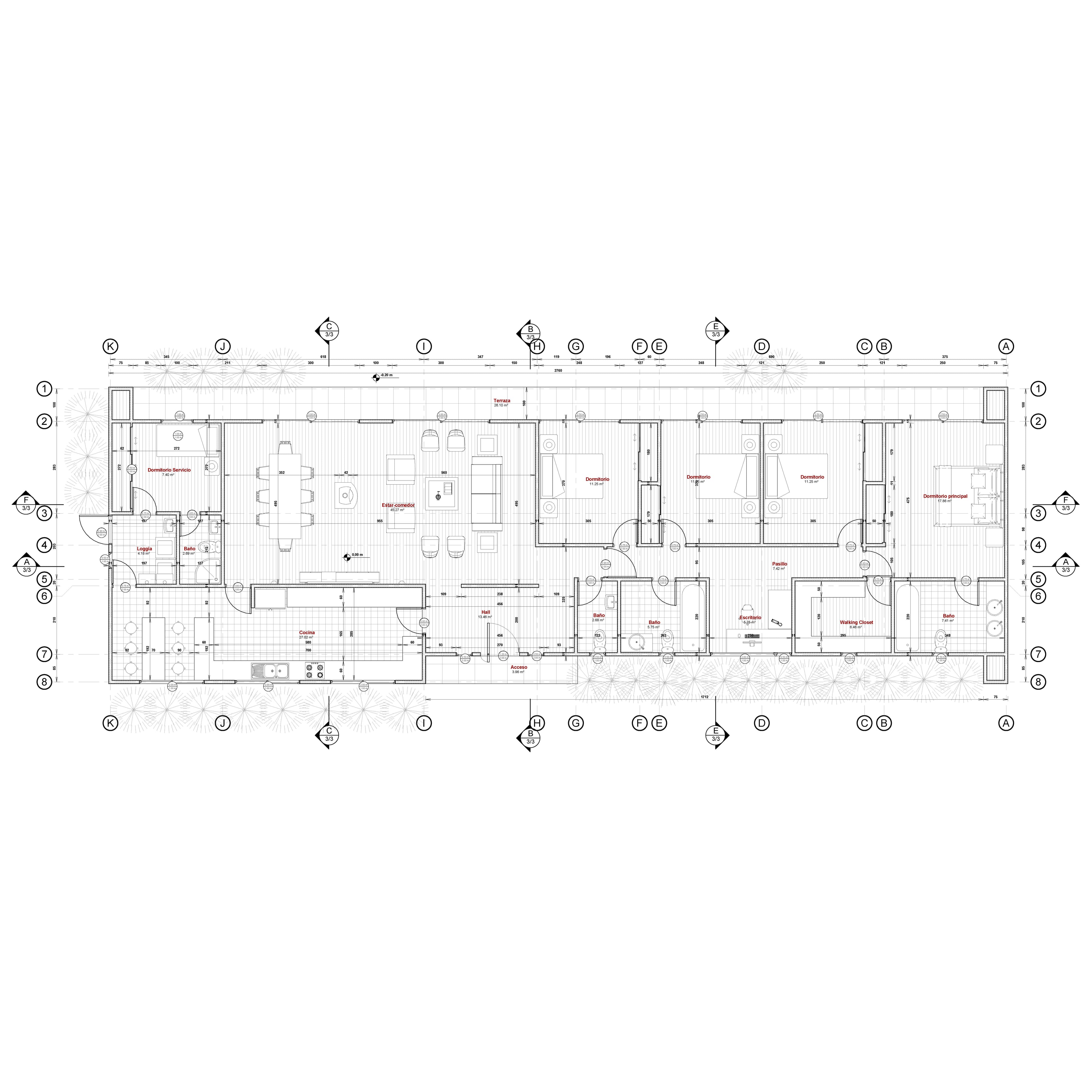 Casa Folatre 210 Moderna - planta 2