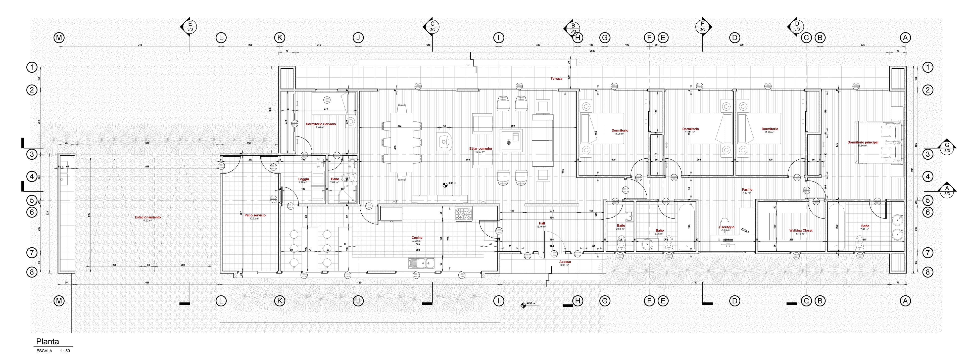 Casa Folatre 210 Moderna - planta 1